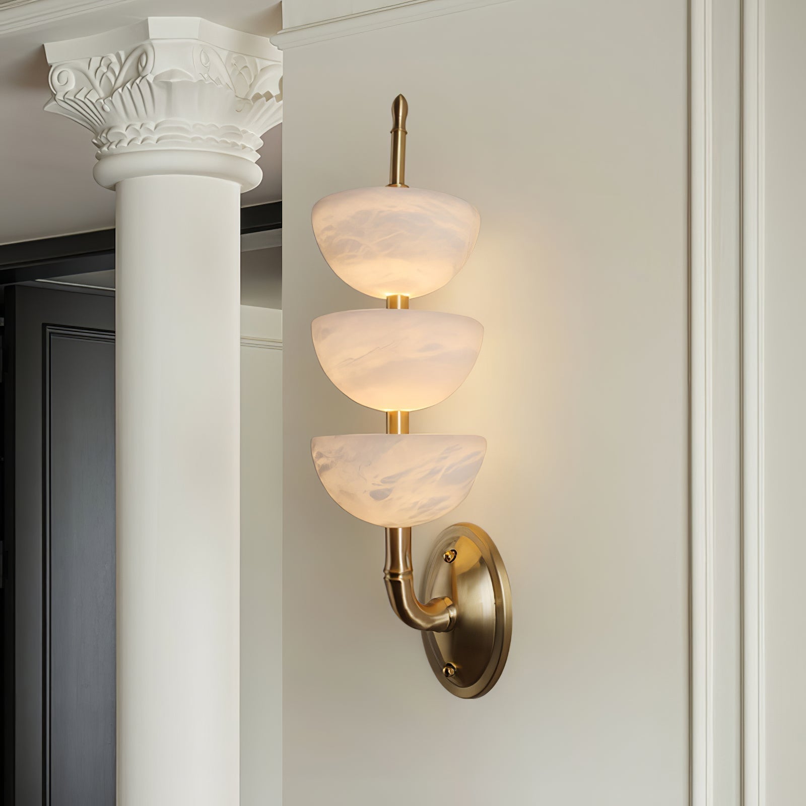 Ulmiraris Alabaster Wall Light - Letslighting