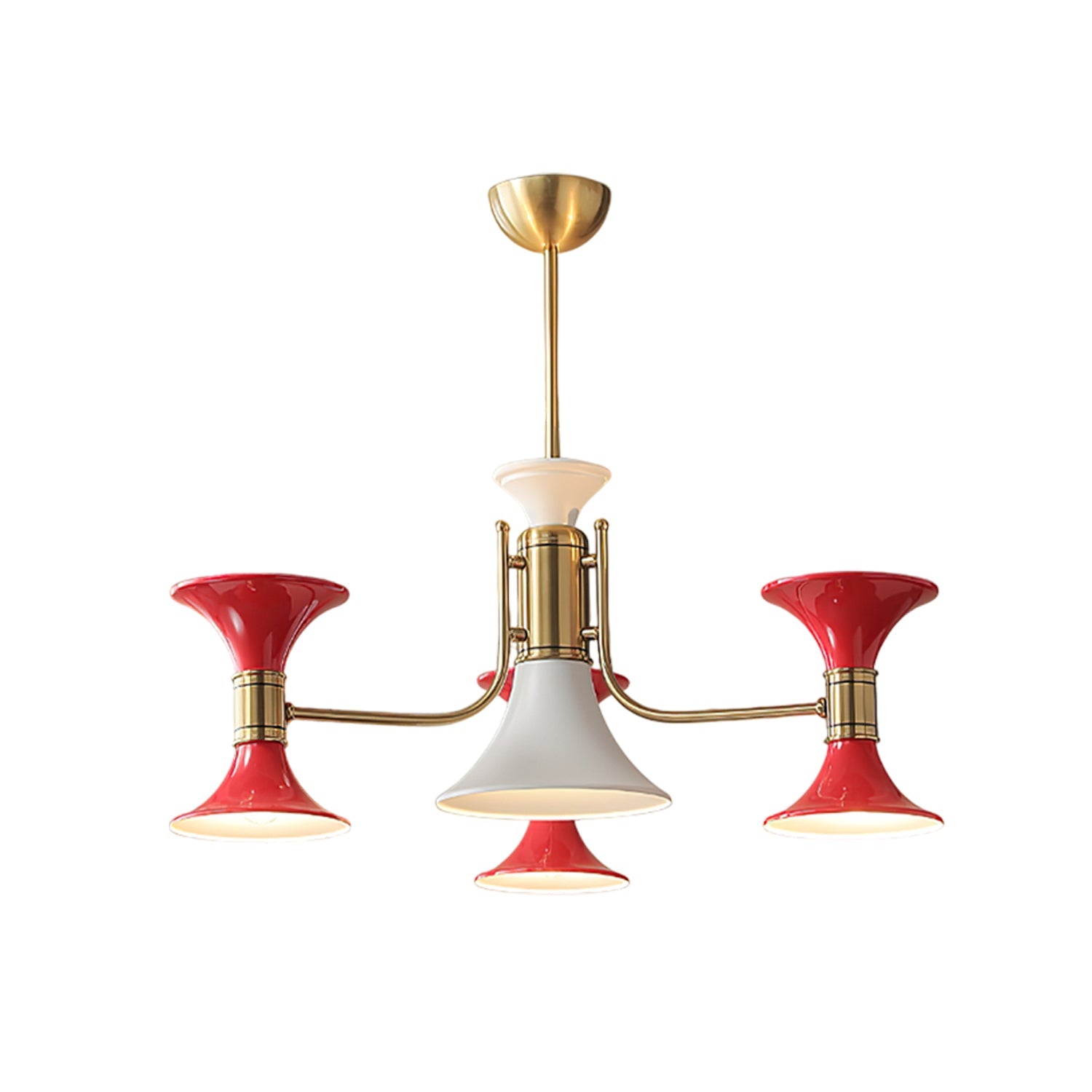 Tromina Moderne Luxe Art Fer Lustre