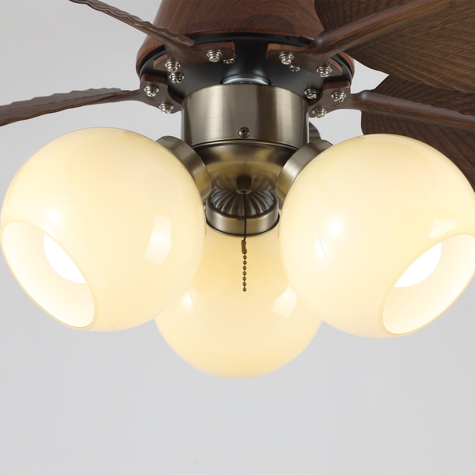 Tropi Plafonnier Ventilateur Élégant Lumineux