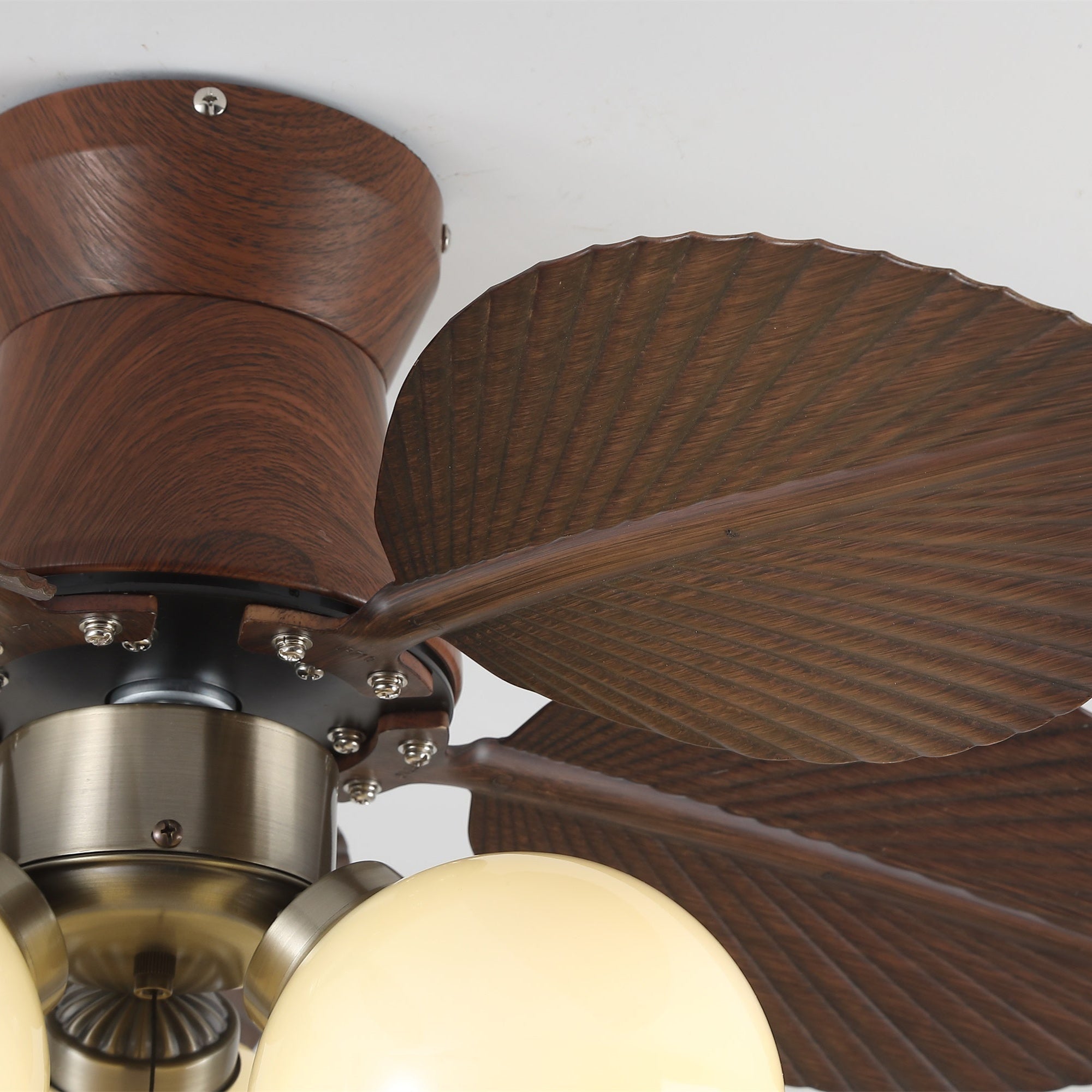 Tropi Plafonnier Ventilateur Élégant Lumineux