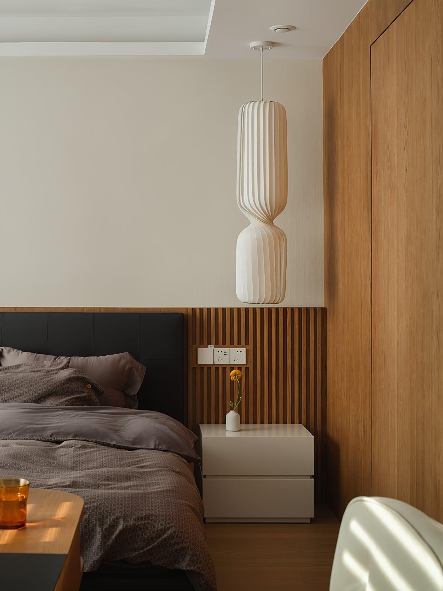 Twist Minimalist PVC Pendant Lamp - Blowlighting