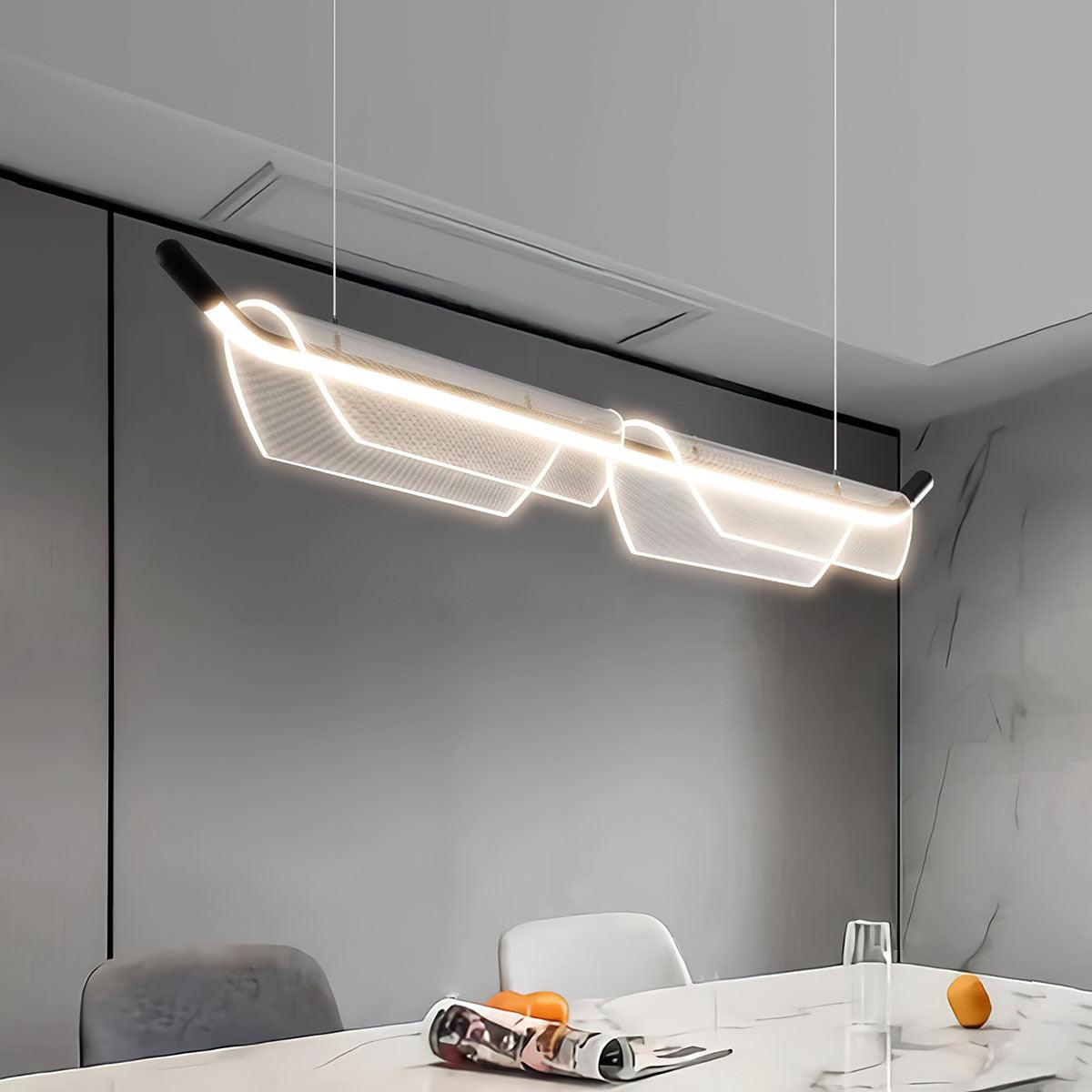 Two Boats Acrylic Pendant Light - Blowlighting