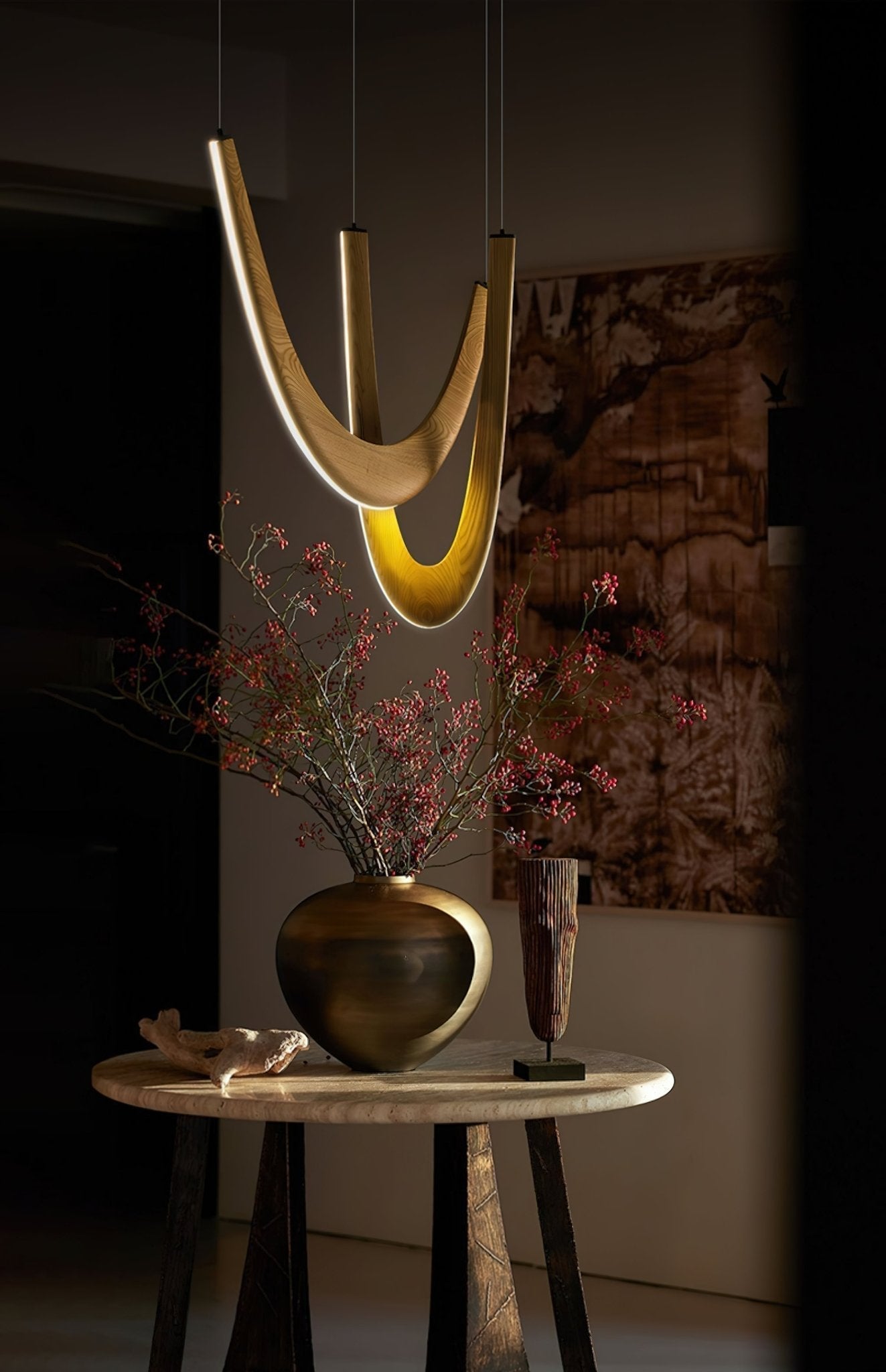 U Wooden Pendant Lamp - Blowlighting