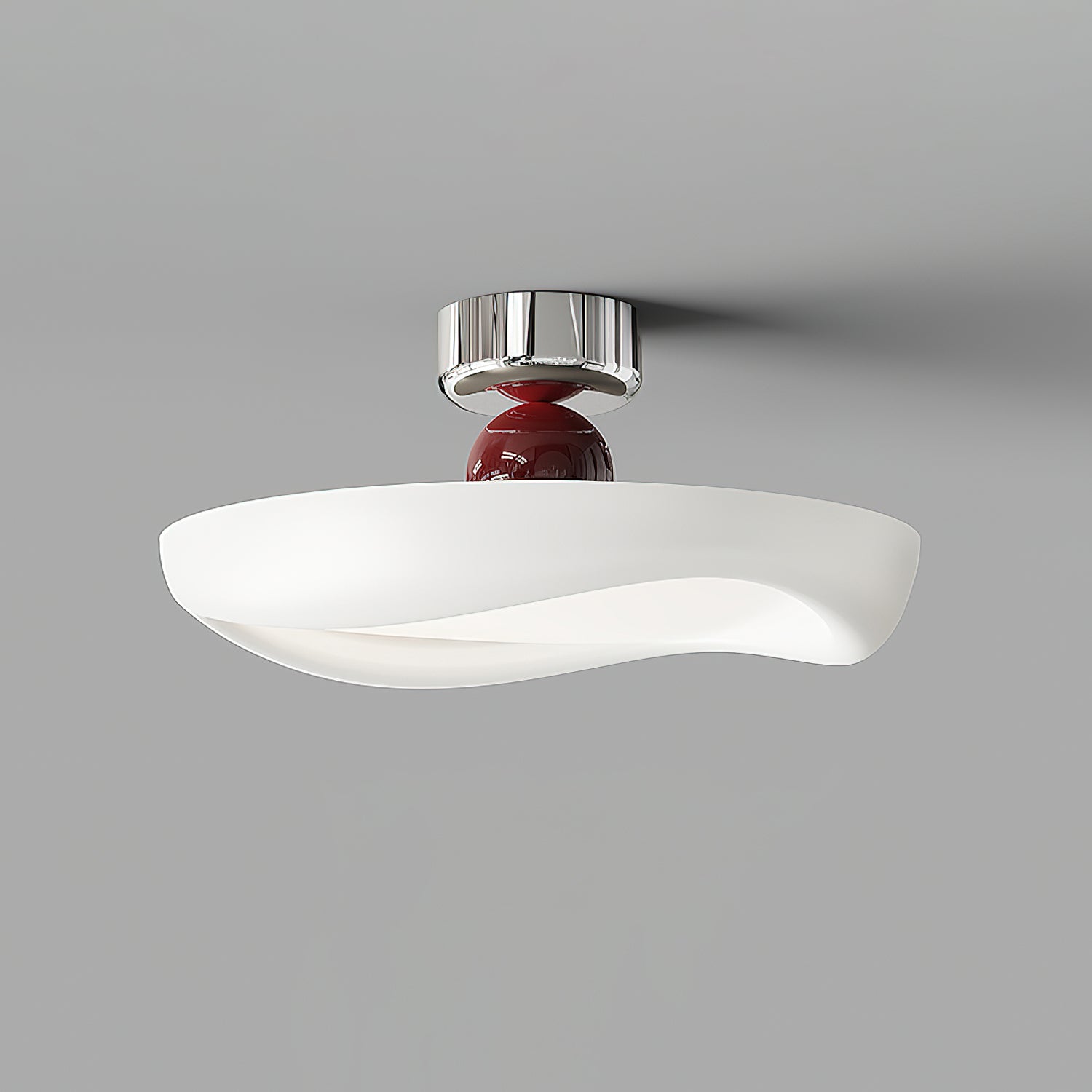Valeno Moderne Acrylique Fer Plafonnier Lampe