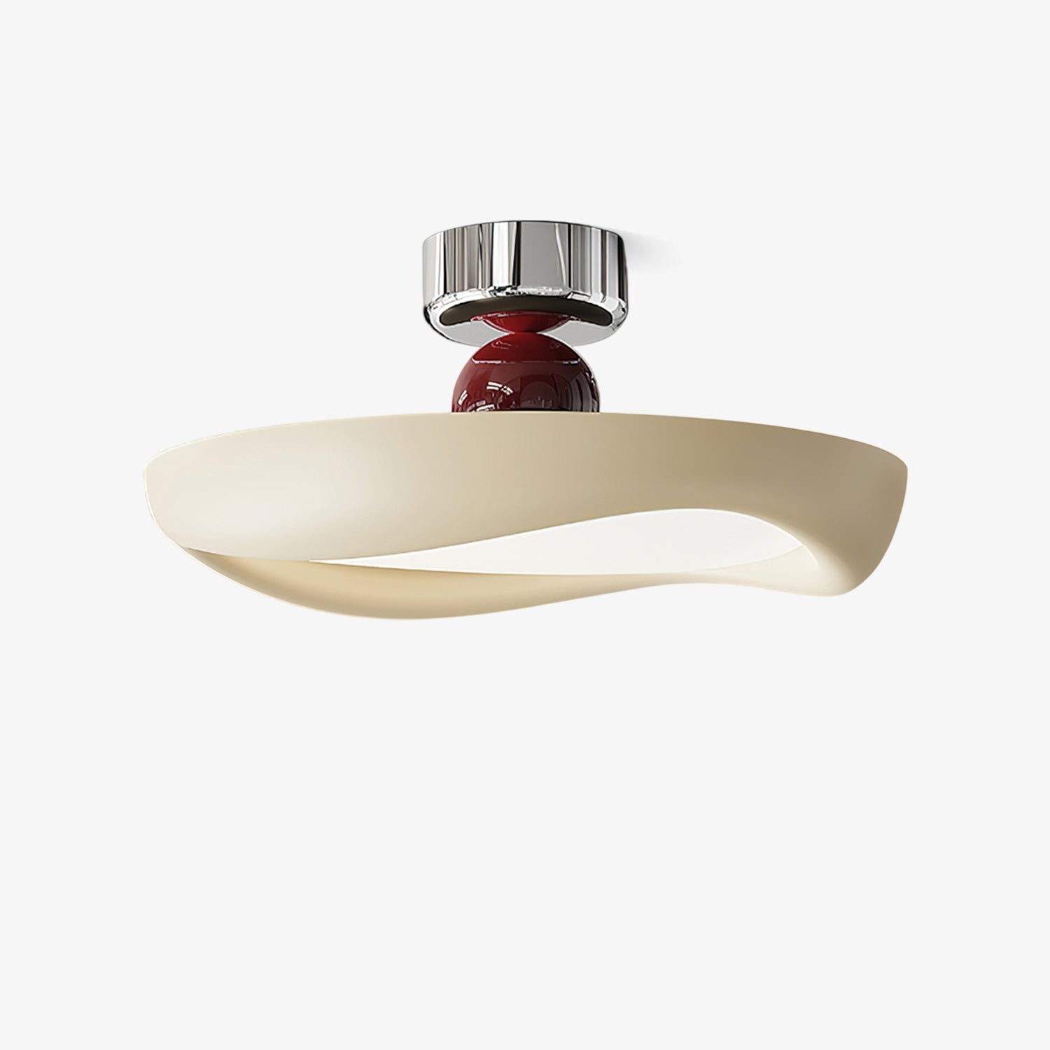 Valeno Moderne Acrylique Fer Plafonnier Lampe
