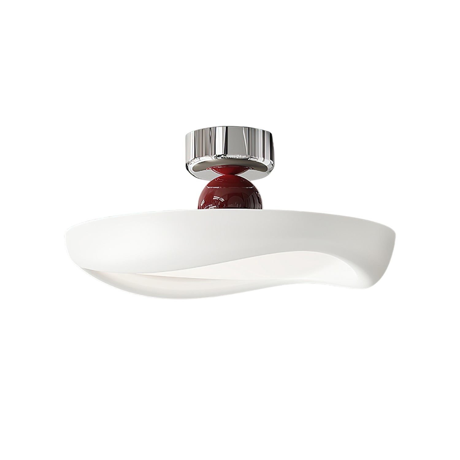Valeno Moderne Acrylique Fer Plafonnier Lampe
