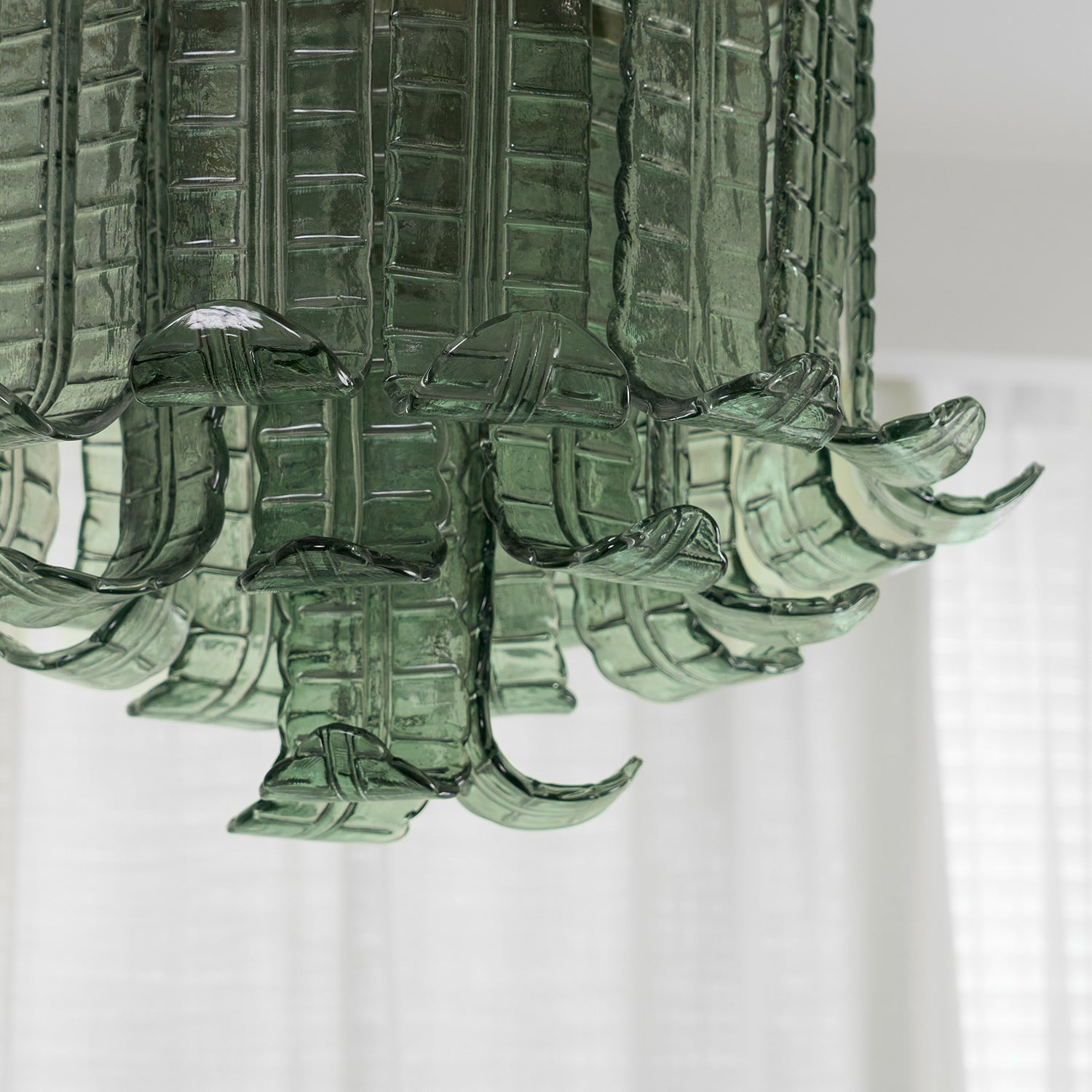 Aurora Ceiling Lamp Murano Glass Petal Vintage - Blowlighting