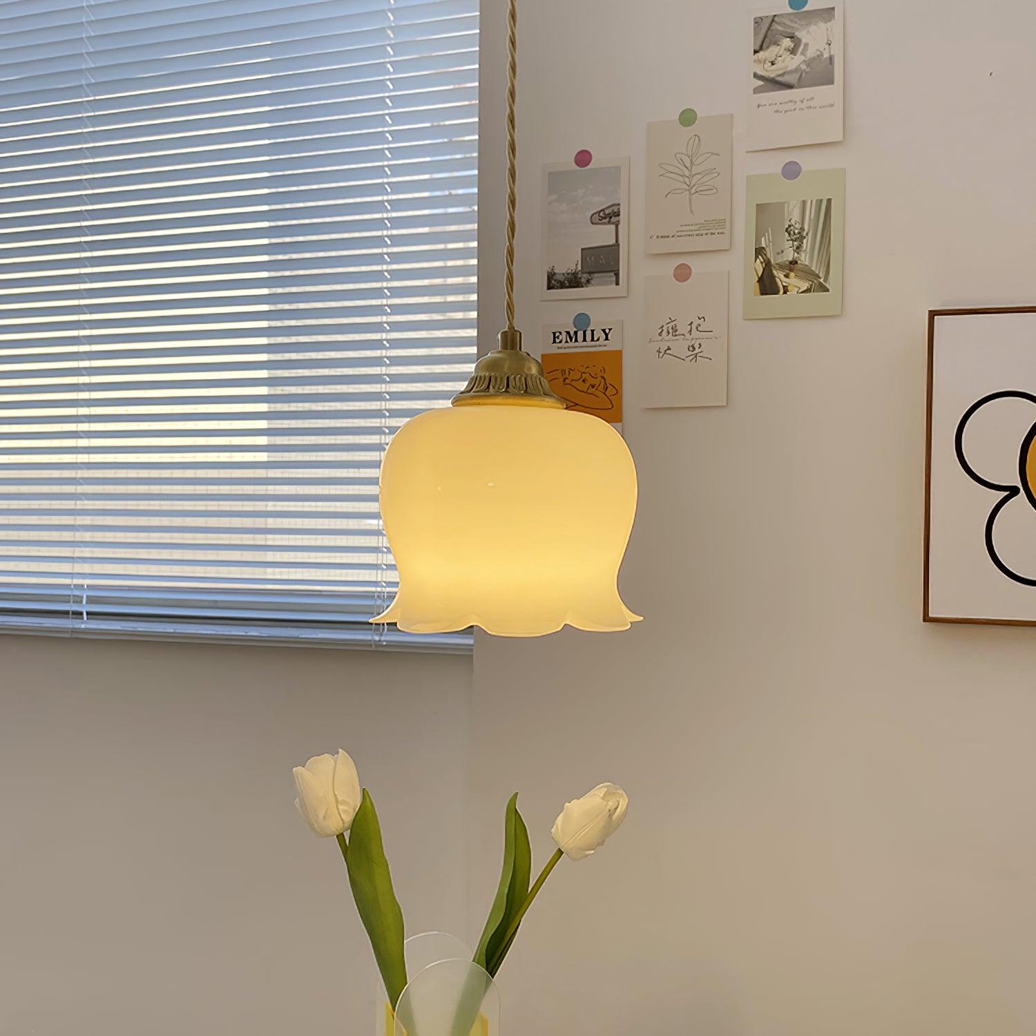 Valley flower Pendant Swag Lamp - Blowlighting