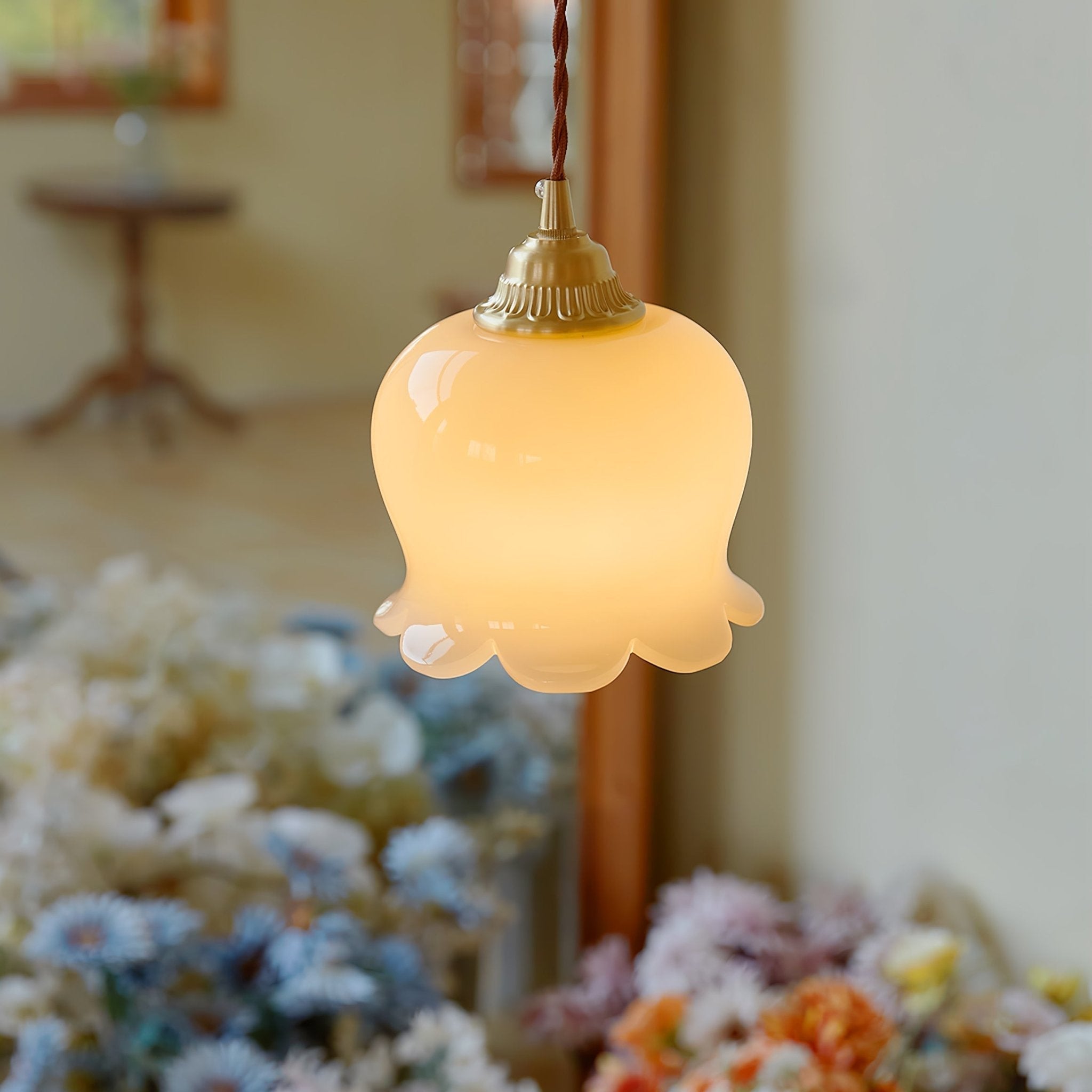Valley flower Pendant Swag Lamp - Blowlighting