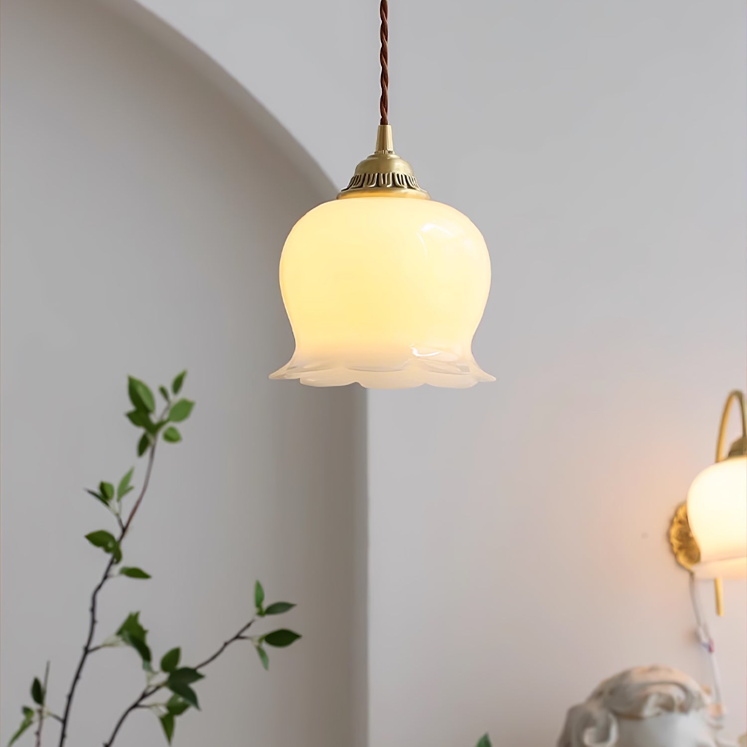 Valley flower Pendant Swag Lamp - Blowlighting