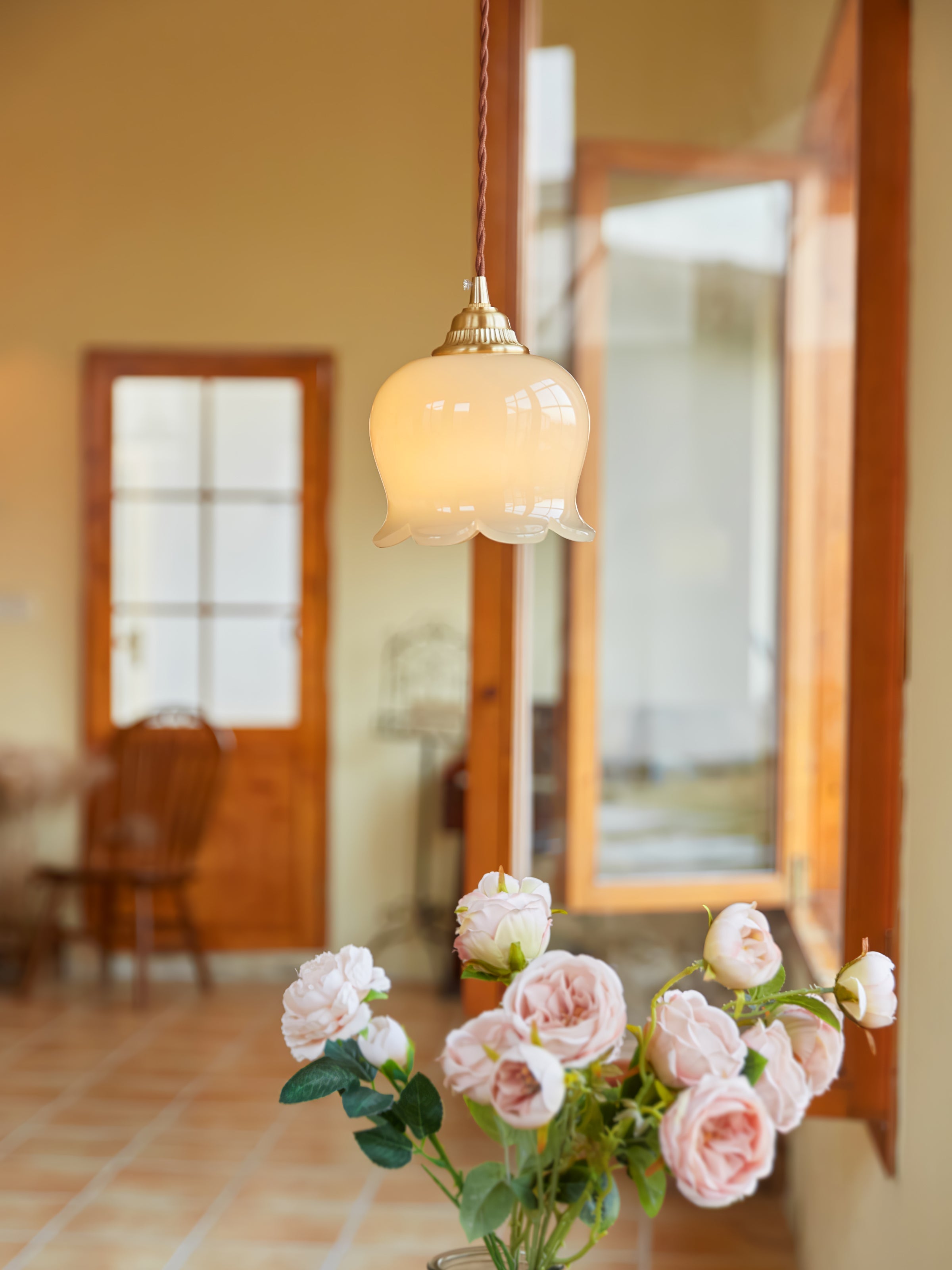 Valley flower Pendant Swag Lamp - Blowlighting