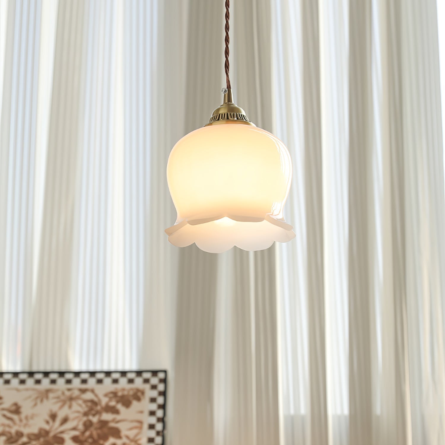 Valley flower Pendant Swag Lamp - Blowlighting