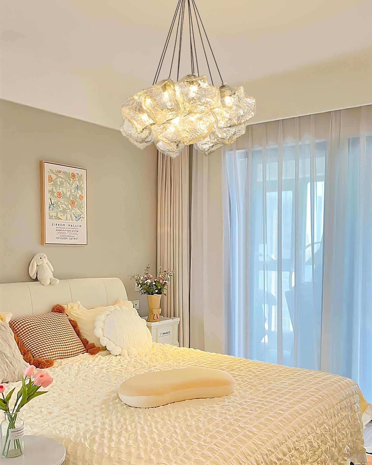 Aurora Chandelier Ice Sparkling - Blowlighting