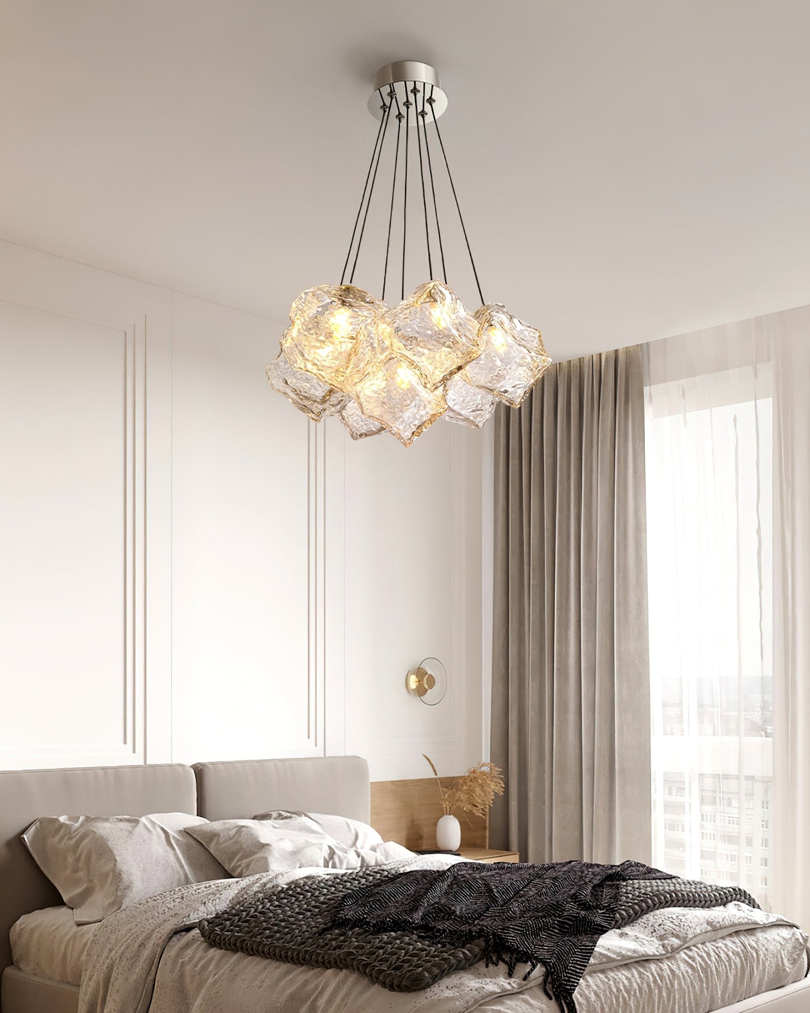 Aurora Chandelier Ice Sparkling - Blowlighting