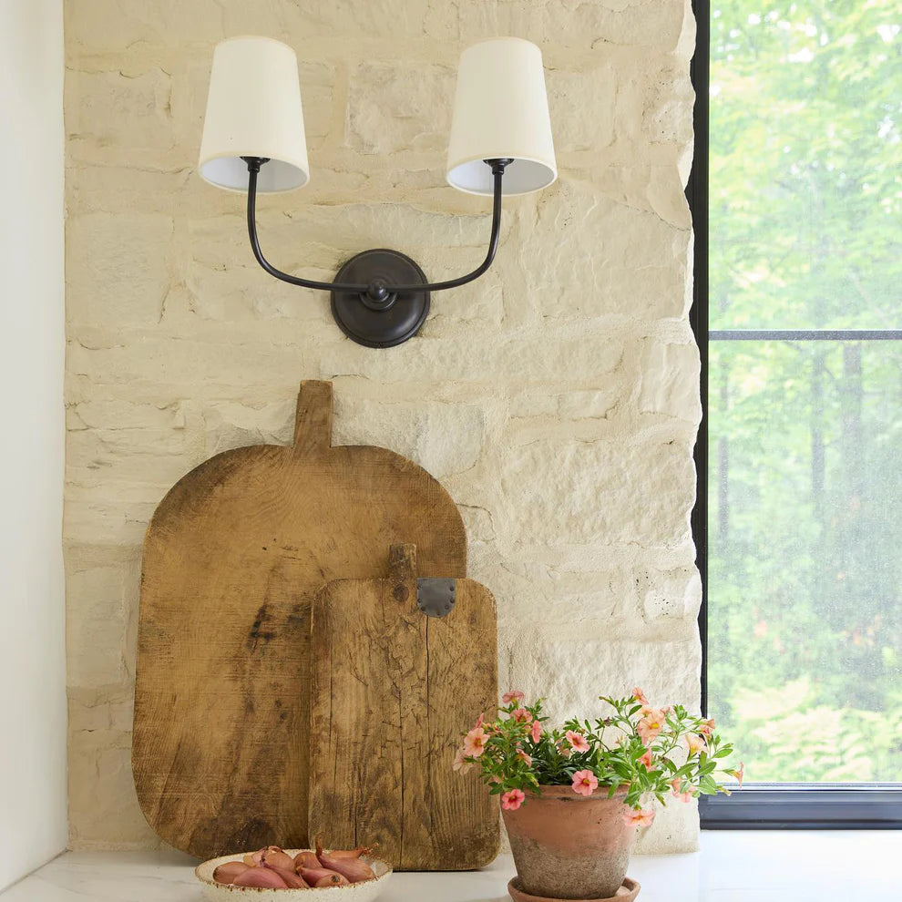 Epoch Vintage Classical Metal Fabric Wall Light Shades Bathroom Bedroom