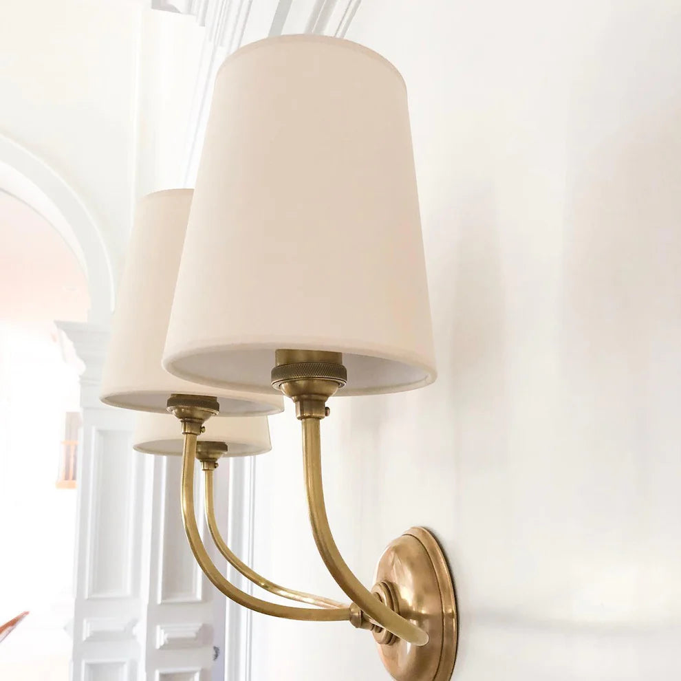 Epoch Vintage Classical Metal Fabric Wall Light Shades Bathroom Bedroom