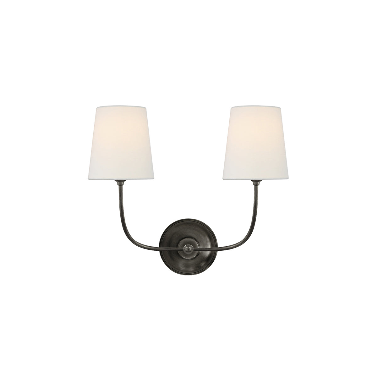 Olvaror Vintage Industrial Metal Fabric Sconce Wall Lamp - Lamp Copper
