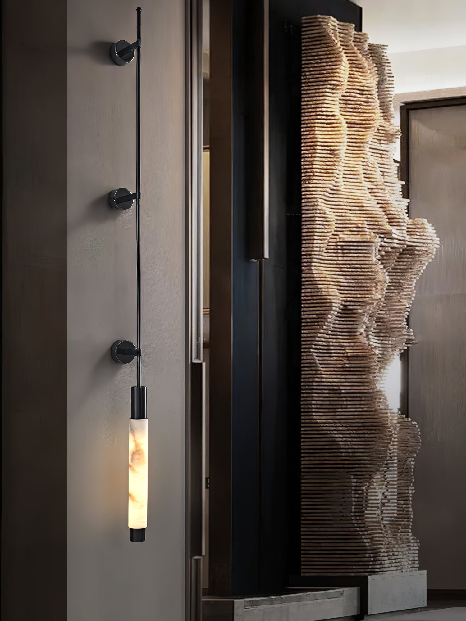 Veyra Alabaster Wall Light Liner - Letslighting