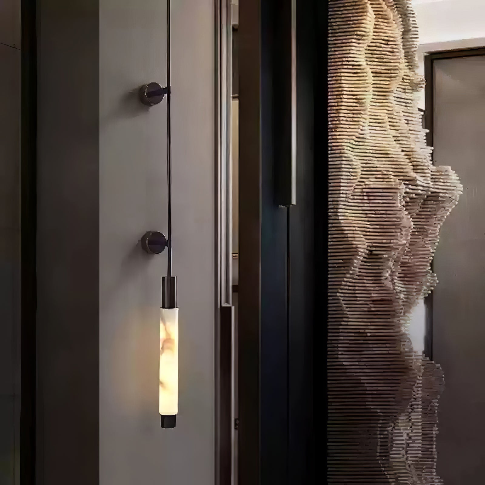 Veyra Alabaster Wall Light Liner - Letslighting