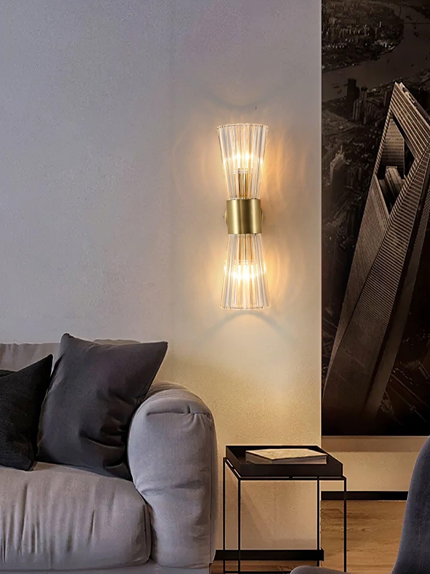 Elyral Crystal Artistic Wall Lamp - Letslighting