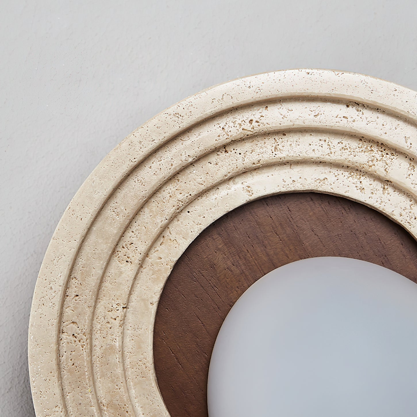 Uloryra Arch-Frame Travertine Wall Light - Letslighting