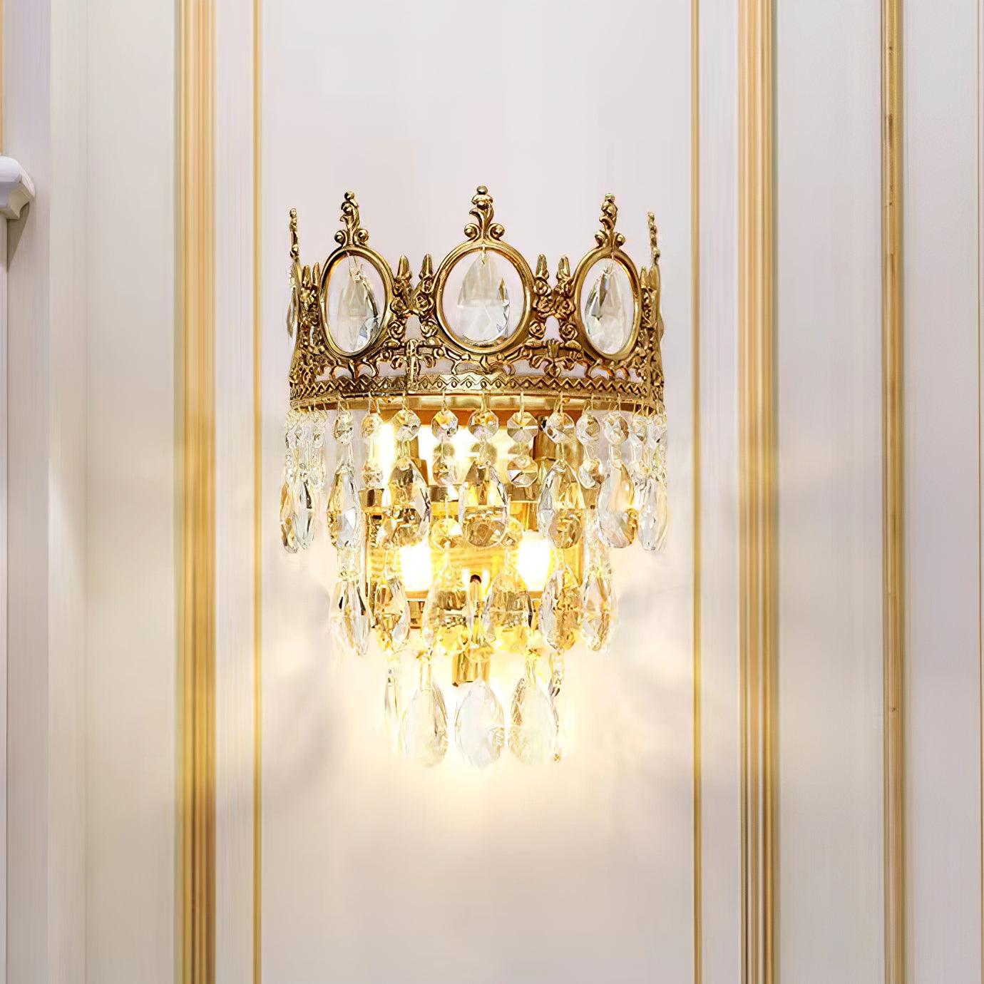 Ulliryra Vintage Crystal Wall Light - Letslighting
