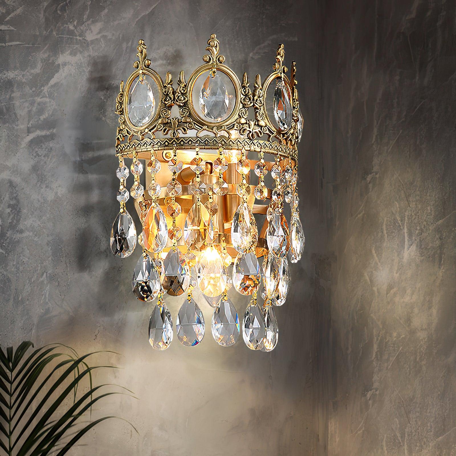 Ulliryra Vintage Crystal Wall Light - Letslighting