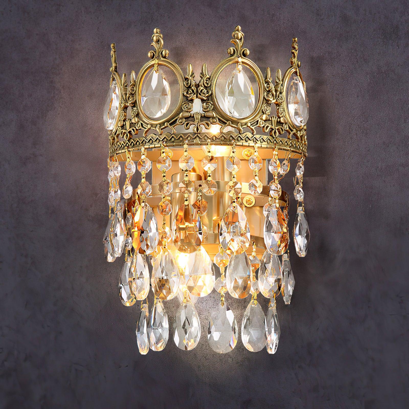 Ulliryra Vintage Crystal Wall Light - Letslighting