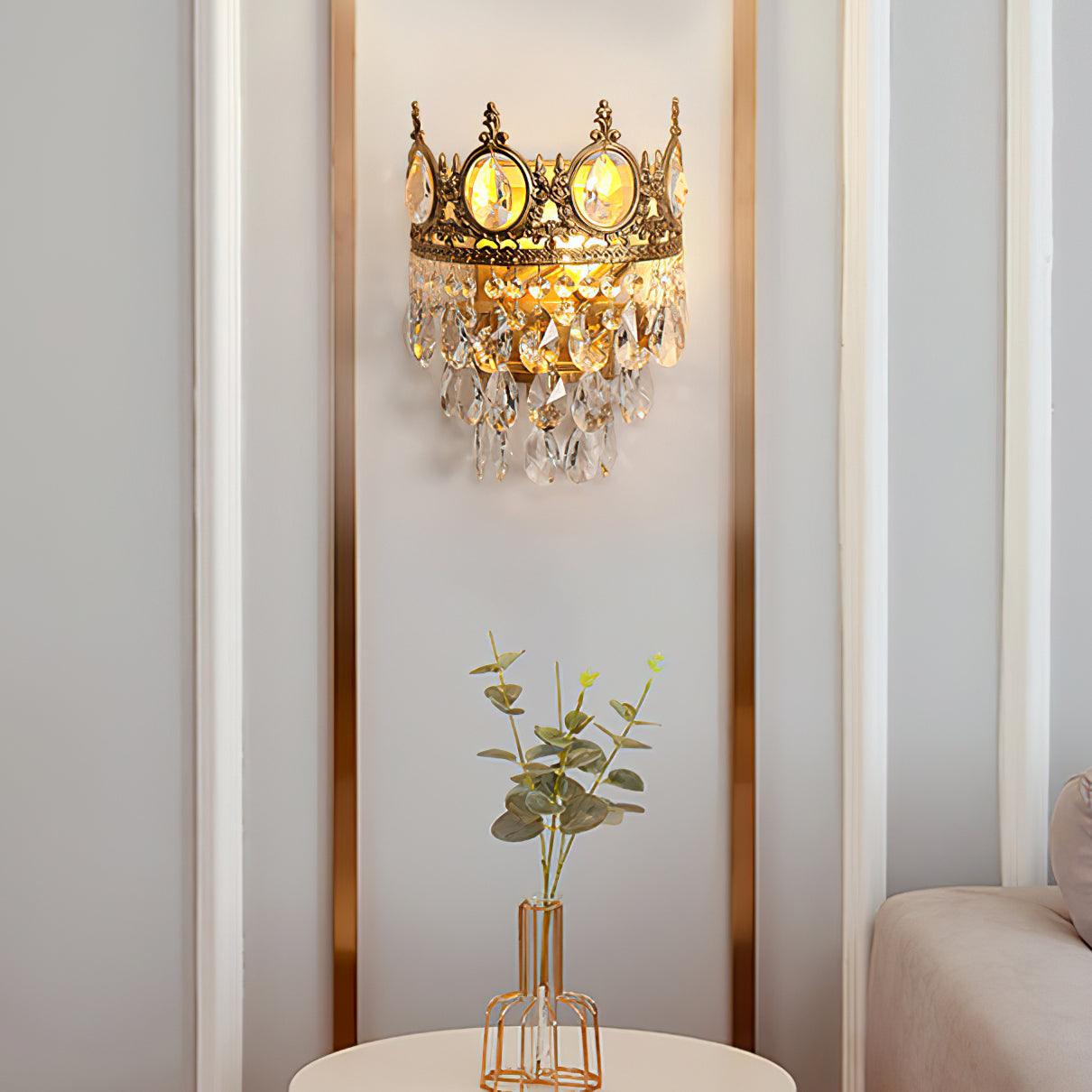 Ulliryra Vintage Crystal Wall Light - Letslighting