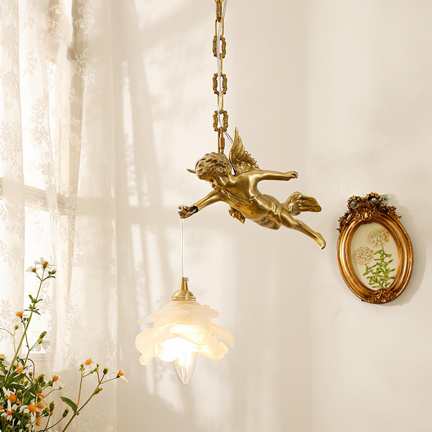 Vintage Angel Pendant Light - Blowlighting