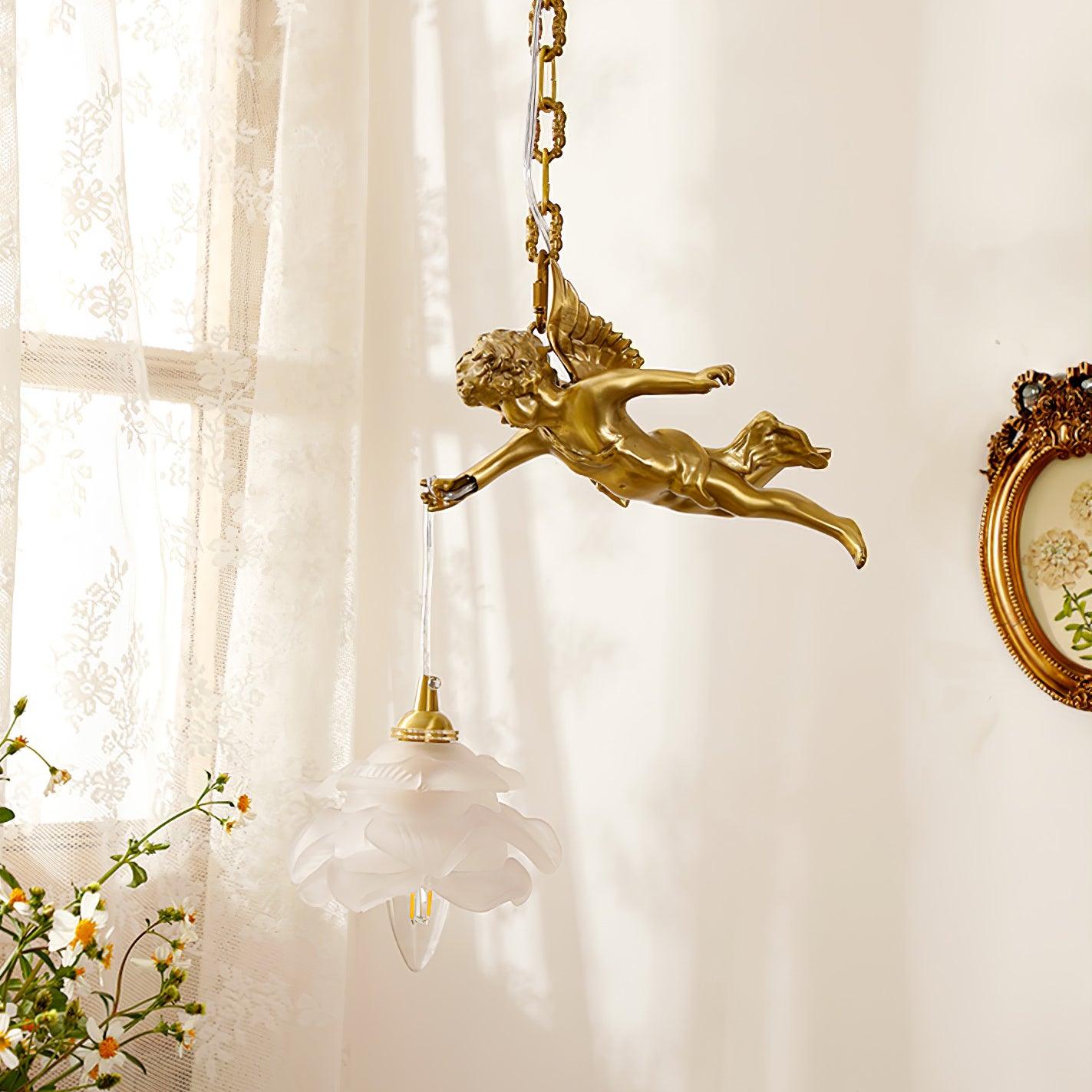 Vintage Angel Pendant Light - Blowlighting