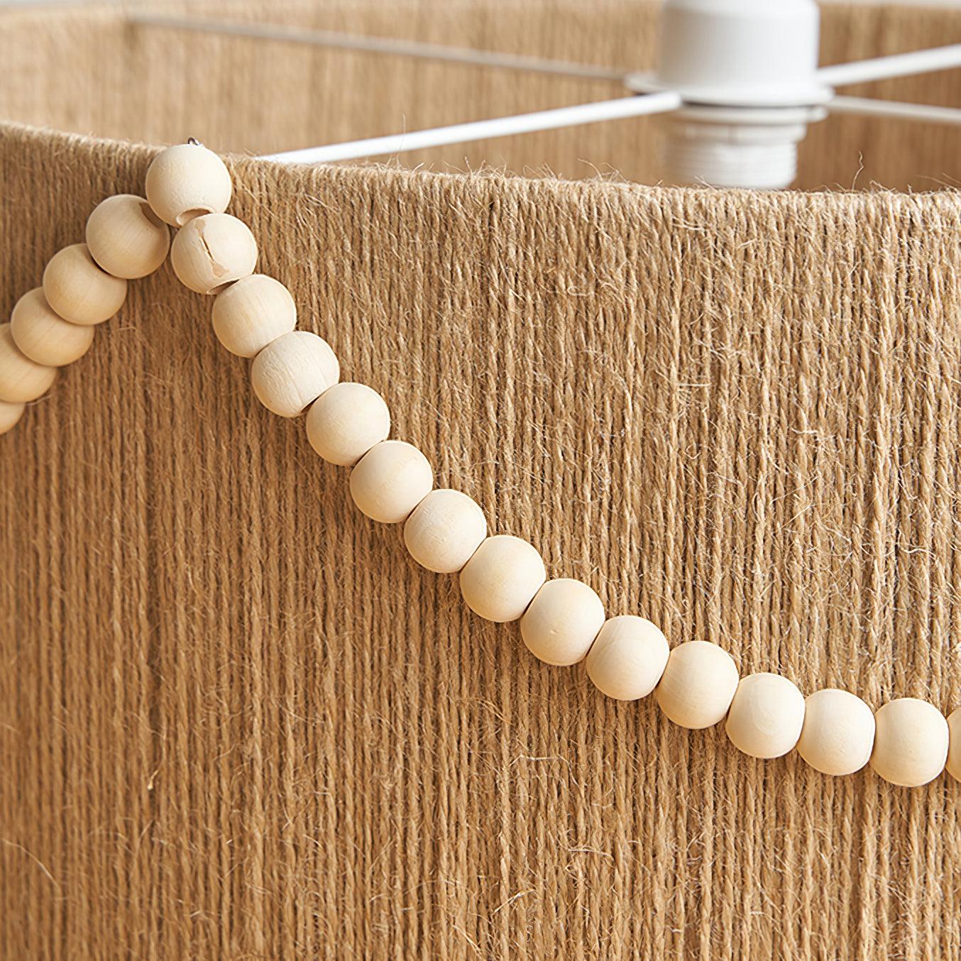 Liviza Pendant Lamp Jute Handwoven Organic Vintage - Letslighting