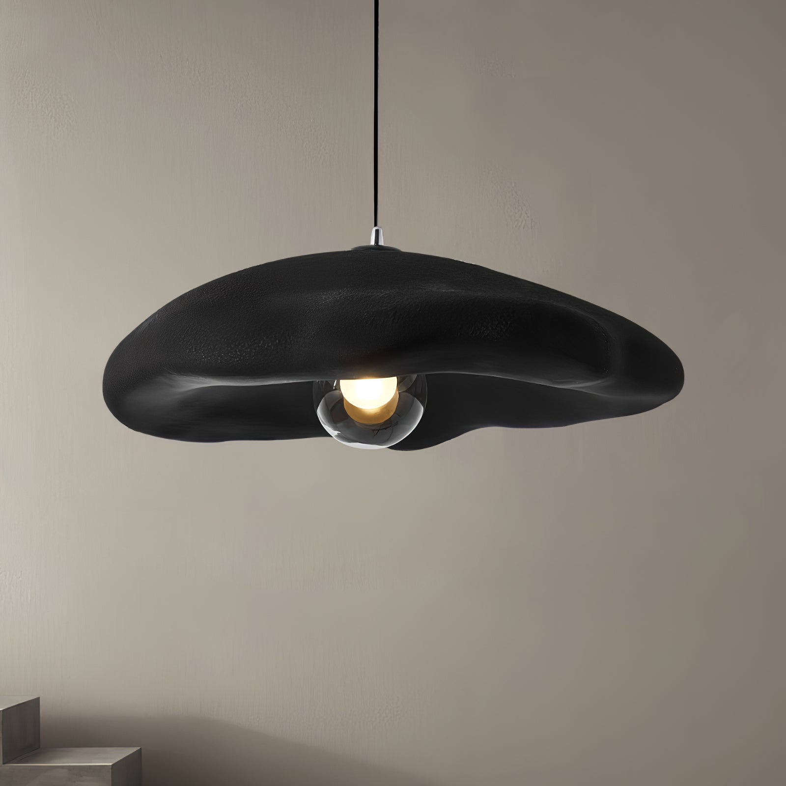 Nylire Modern Minimalist Art Plastic Metal Pendant Light - Blowlighting