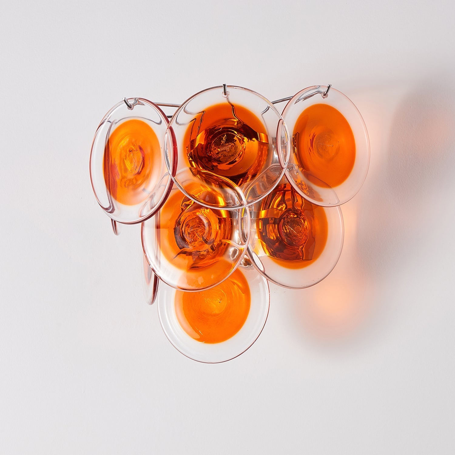 Vivelle Wall Light Ethereal Glass Petal - Letslighting