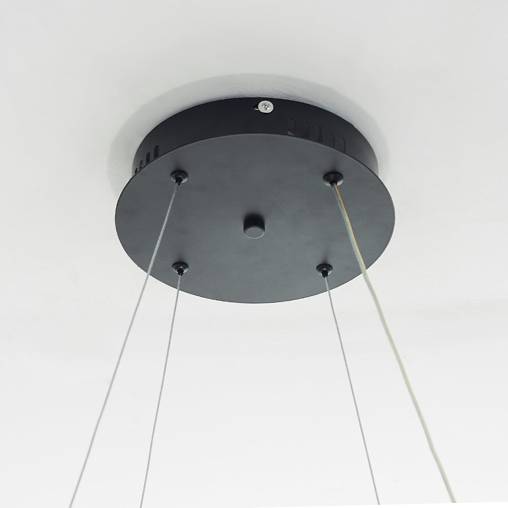 Arisha Luminaires Suspension Papillon LED Moderne Métal Salle à manger