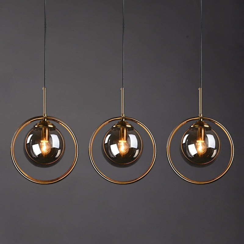 Valentina Luminaires Suspension, Verre & Métal