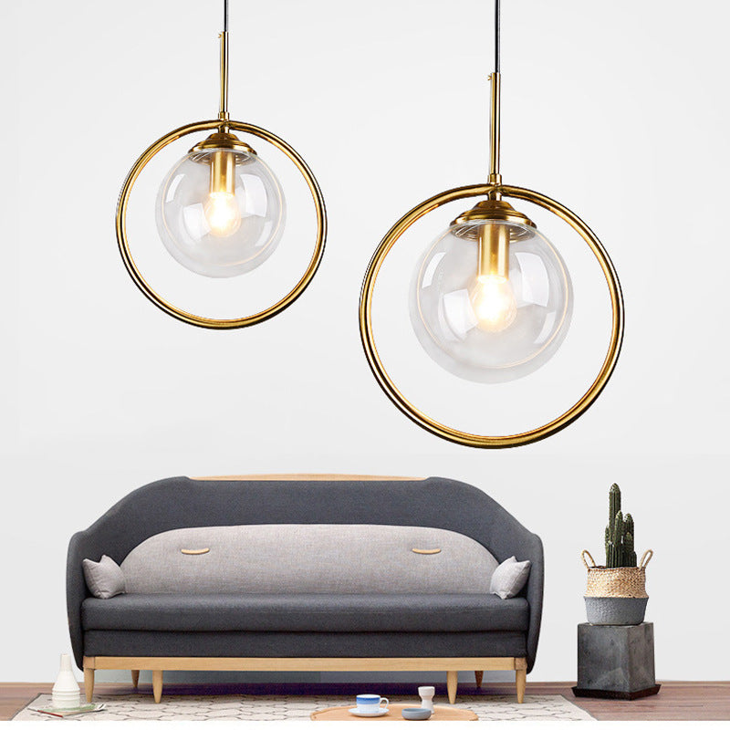Valentina Luminaires Suspension, Verre & Métal