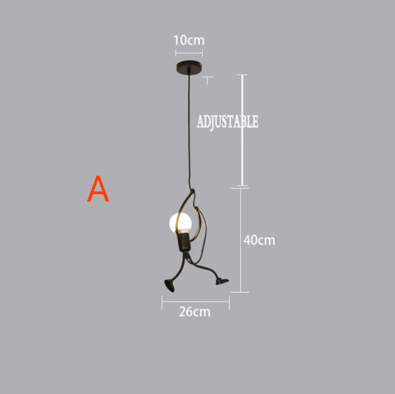 Mira lampe suspendue rétro