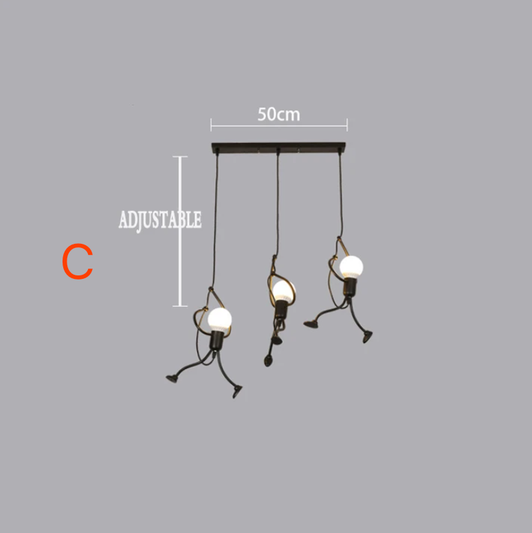 Mira lampe suspendue rétro
