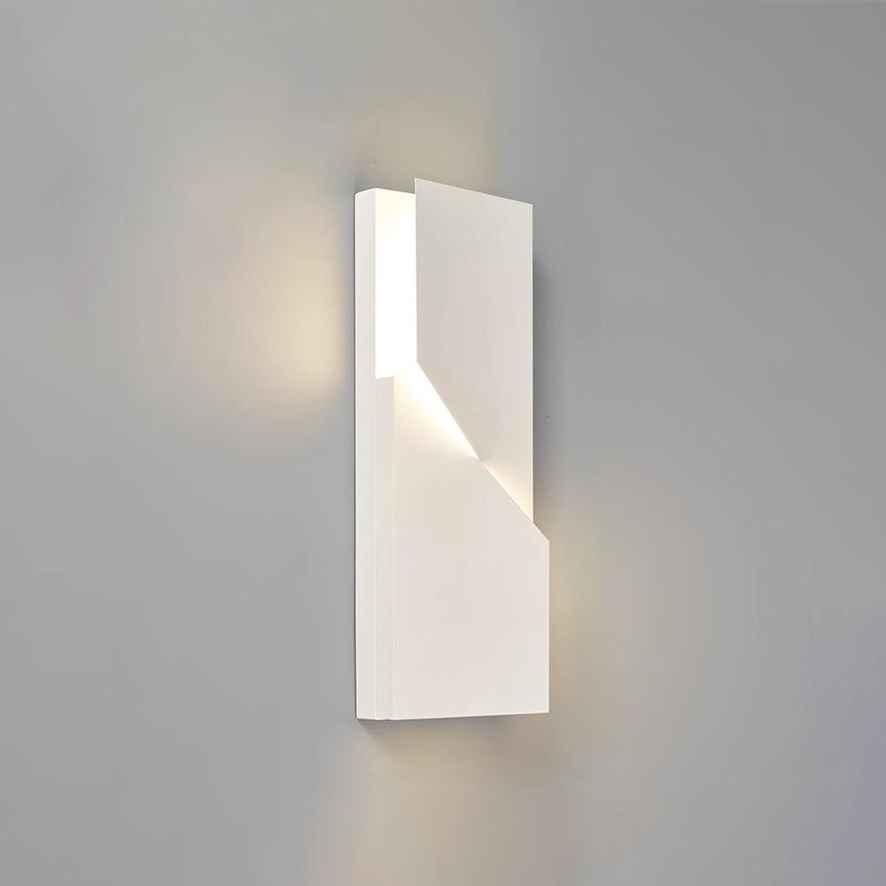 Wall Lamp 3D Geometric Panels Layered Light Art Remote Dimming Modern - Letslighting