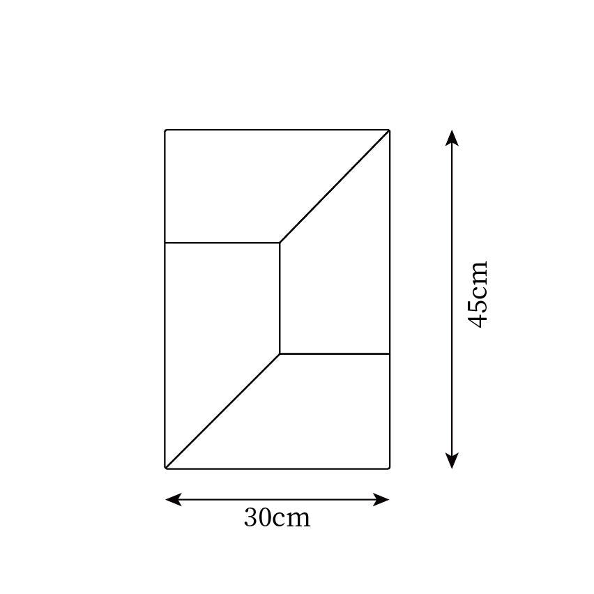 Wall Lamp 3D Geometric Panels Layered Light Art Remote Dimming Modern - Letslighting