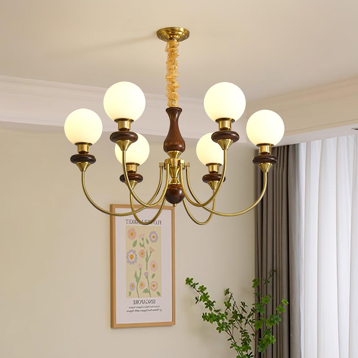 Retro Monique Chandelier - Blowlighting