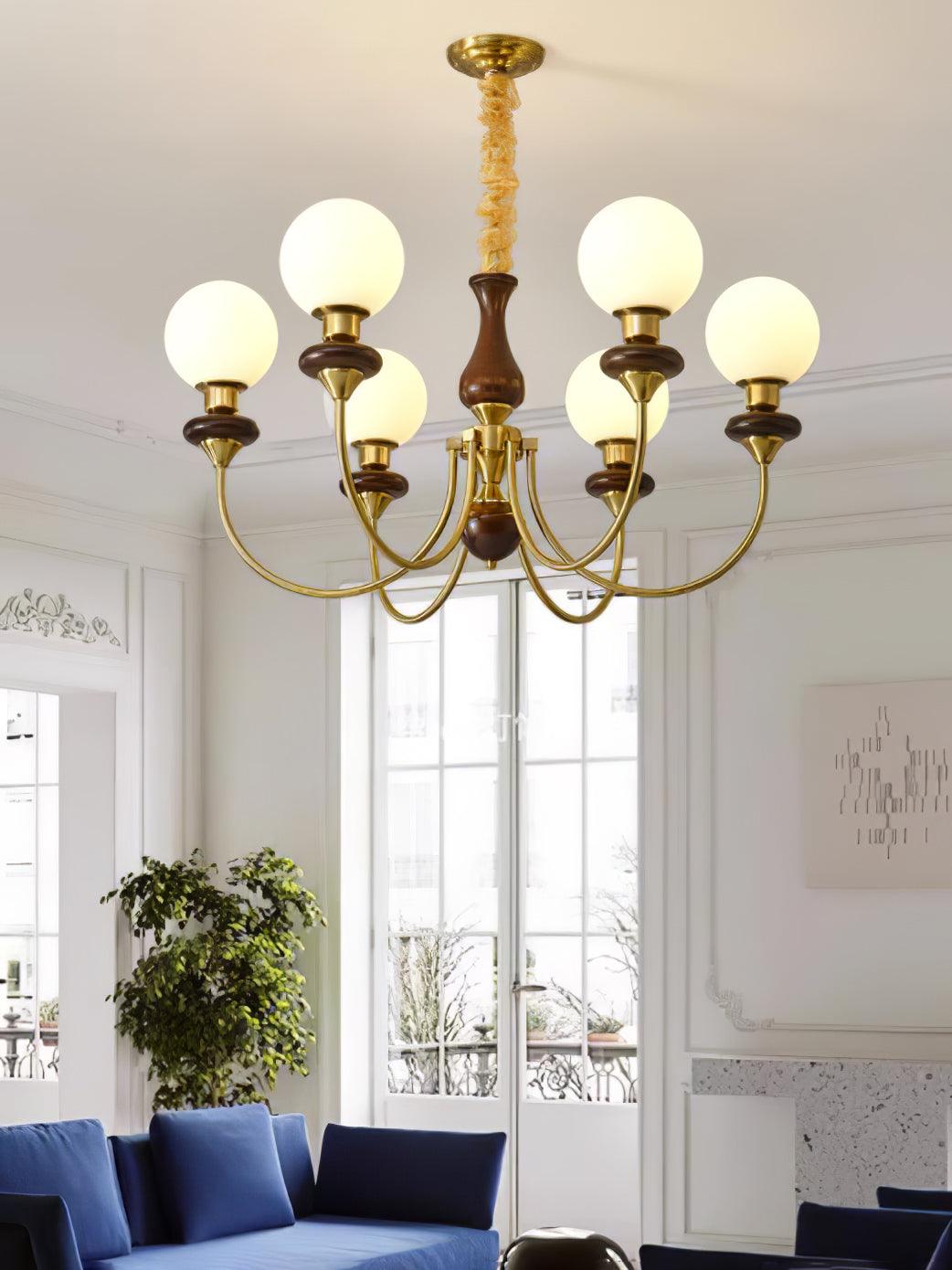 Retro Monique Chandelier - Blowlighting