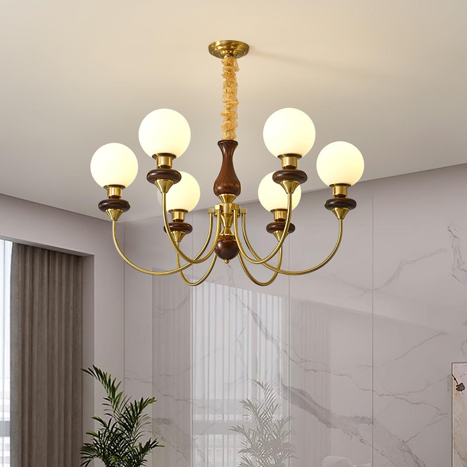 Retro Monique Chandelier - Blowlighting