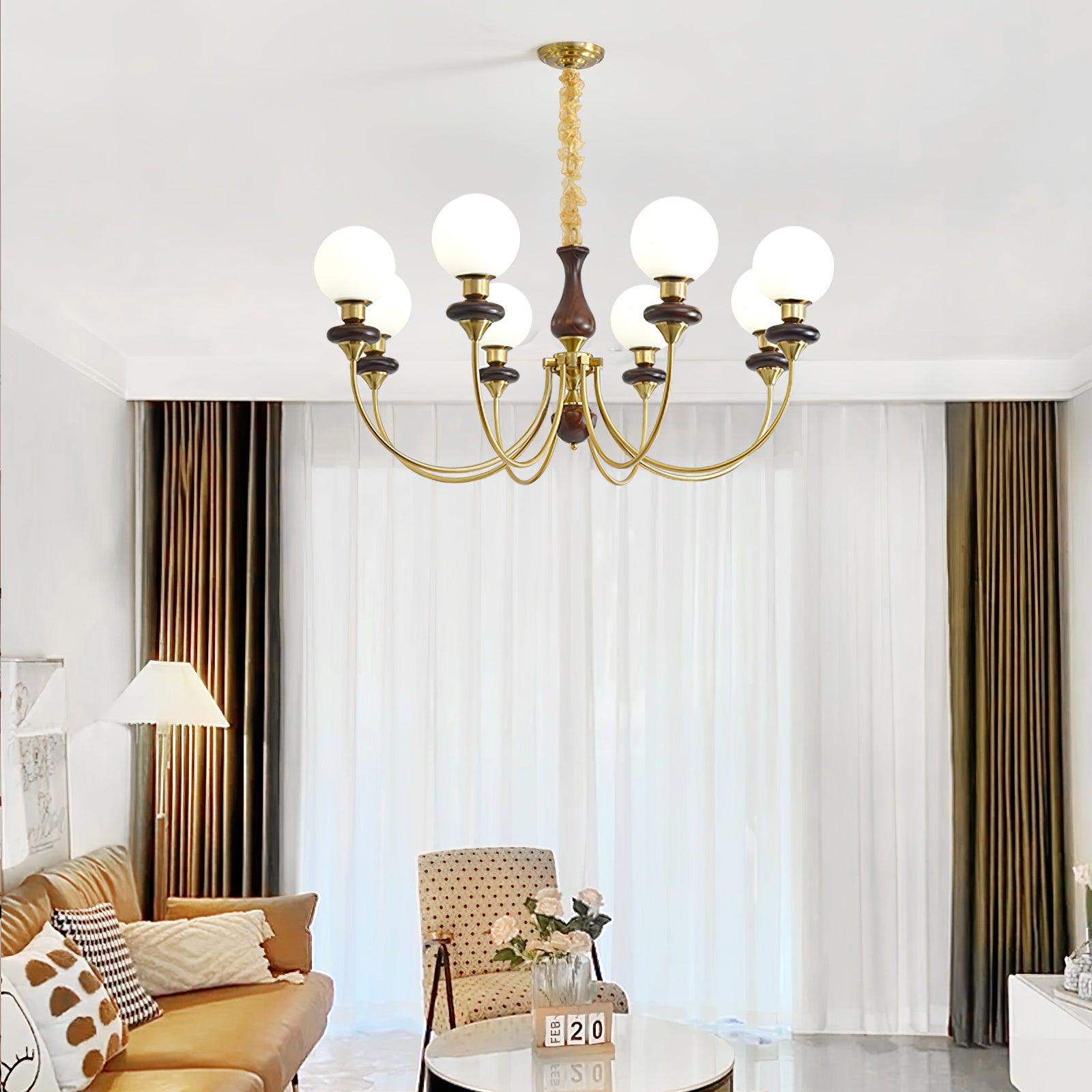Retro Monique Chandelier - Blowlighting