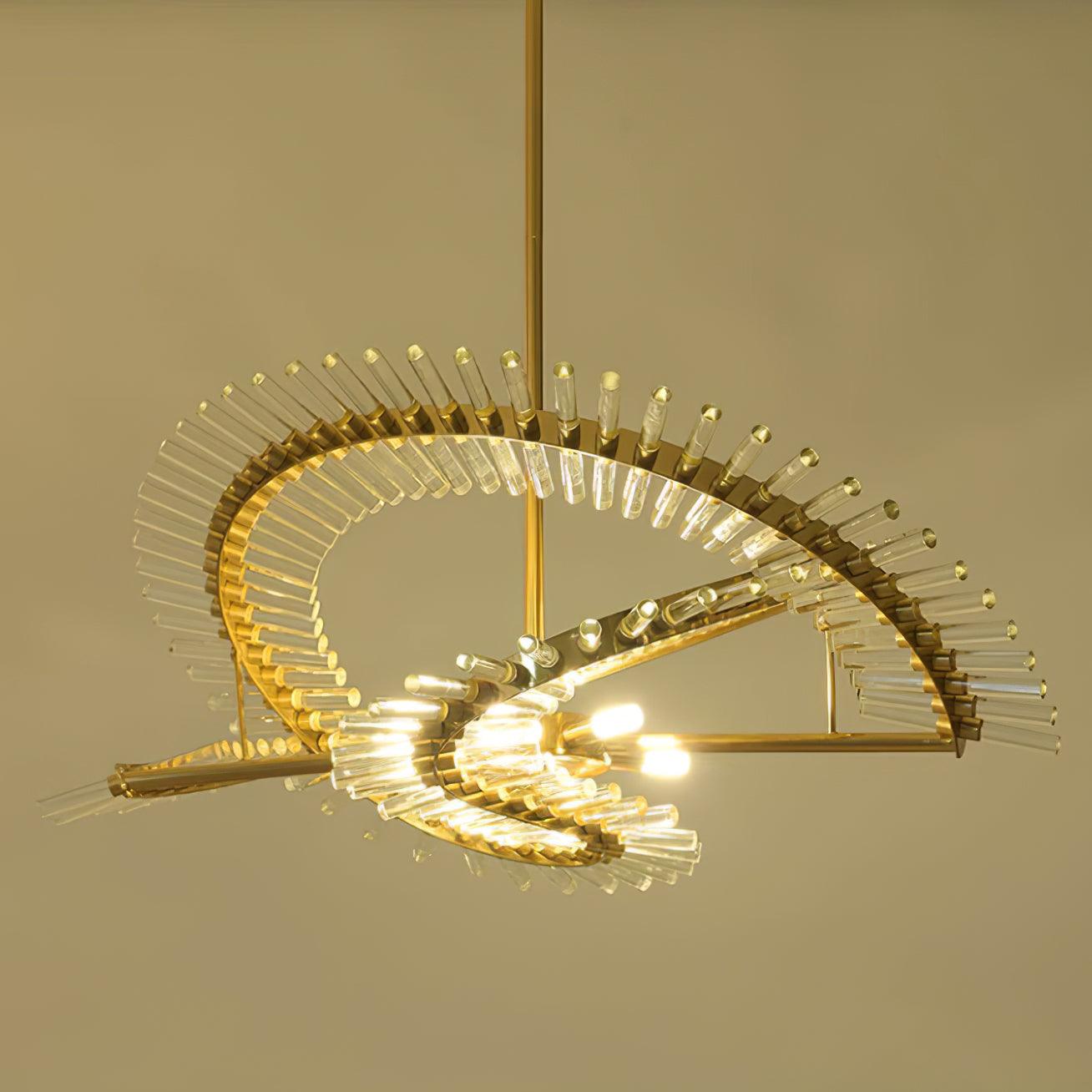 Amara Glass Chandelier - Letslighting