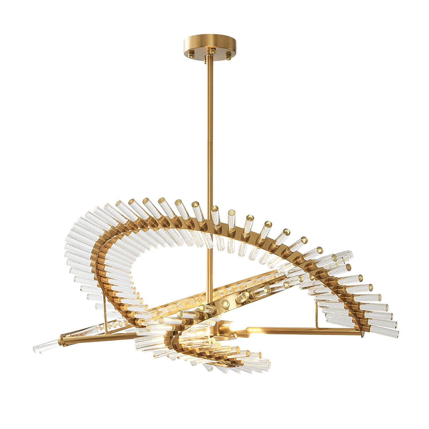 Amara Glass Chandelier - Letslighting