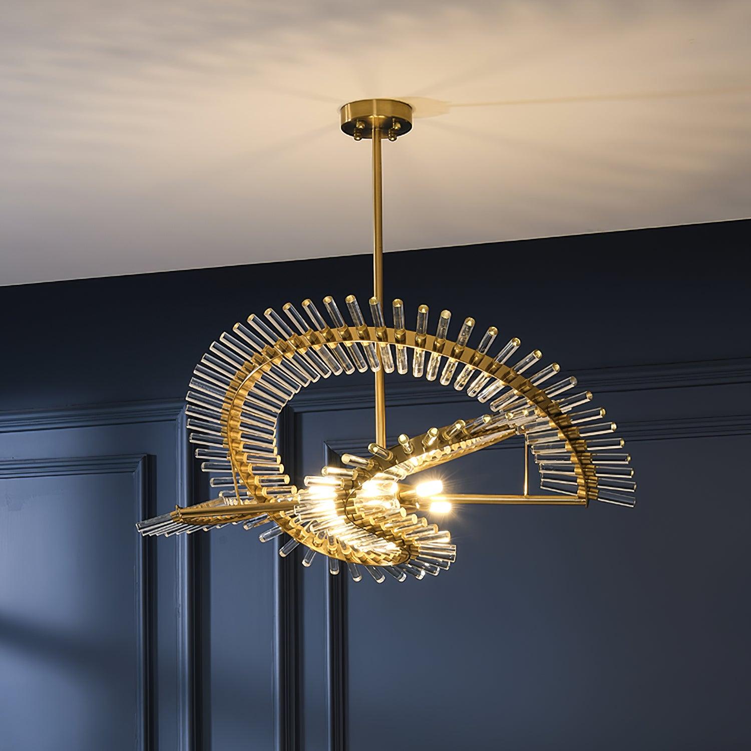 Amara Glass Chandelier - Letslighting