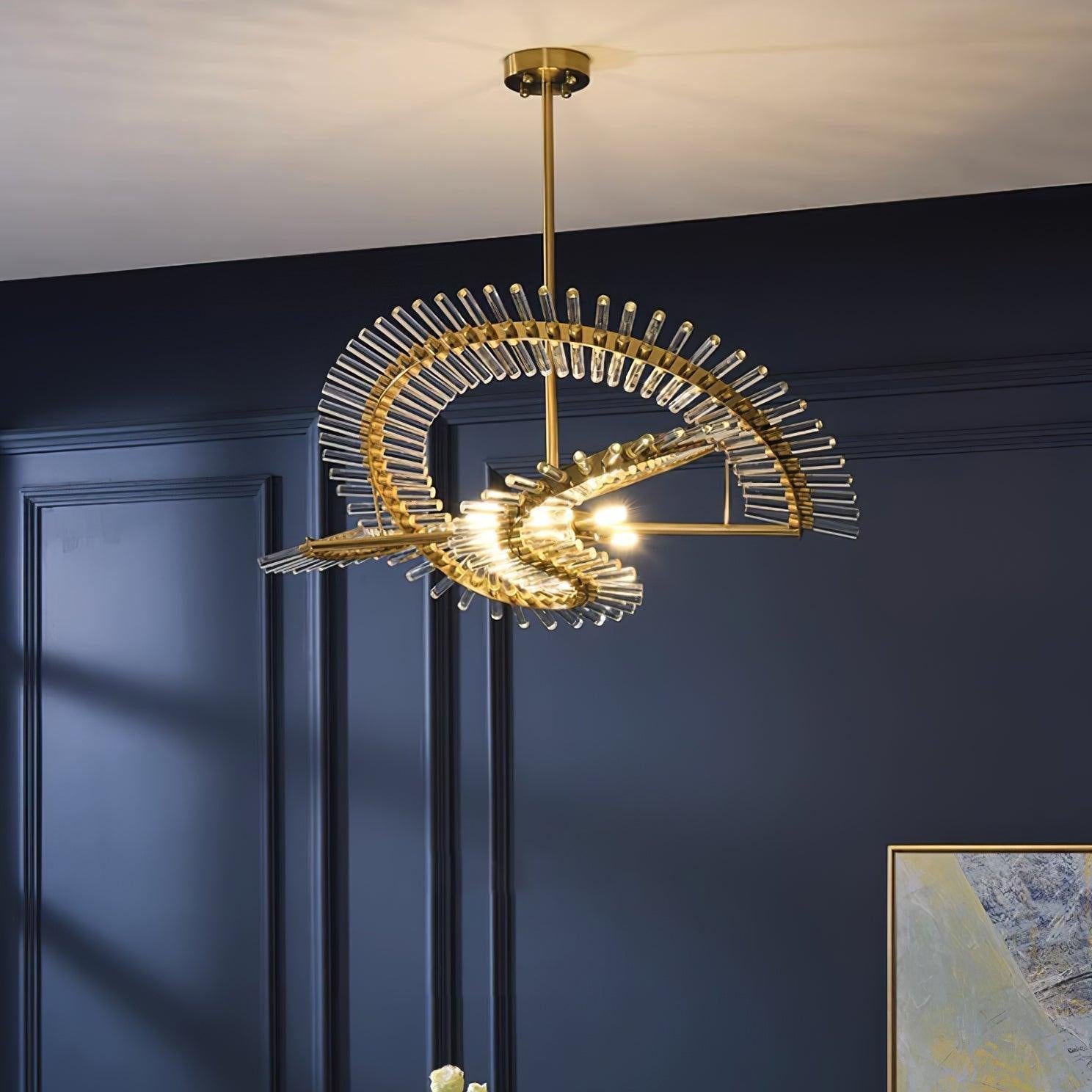 Amara Glass Chandelier - Letslighting