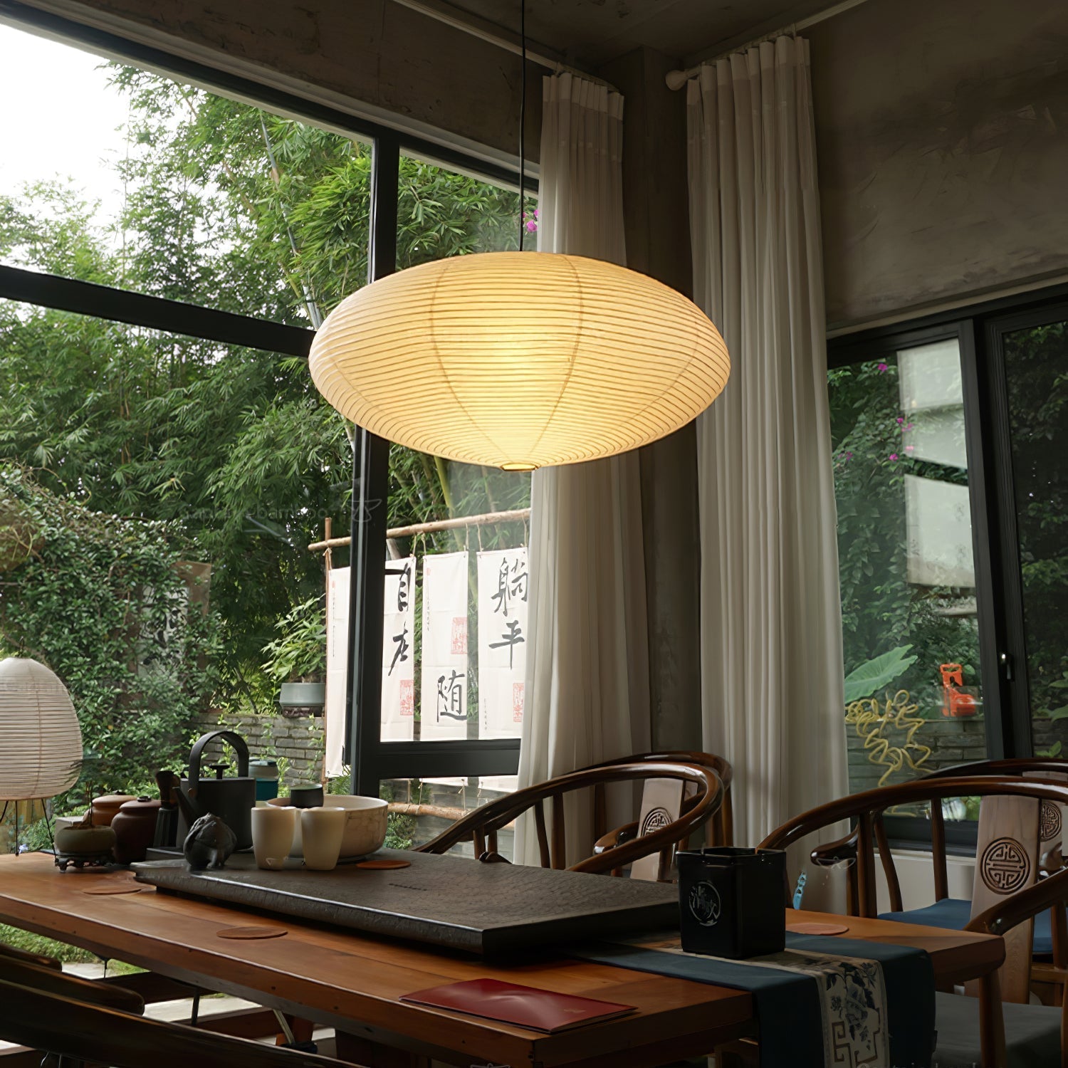 Washi Paper 15A Pendant Light - Blowlighting